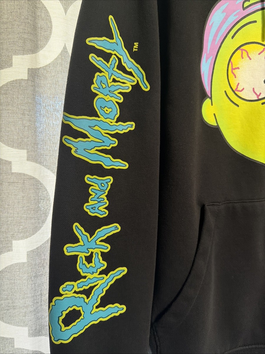 Puma x Rick and Morty Zip-up Hoodie Men's SZ Medium 537098 01