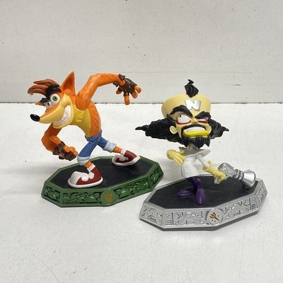 Activision Skylanders Imaginators Crash Bandicoot & Dr Neo Cortex 2 Figure Lot