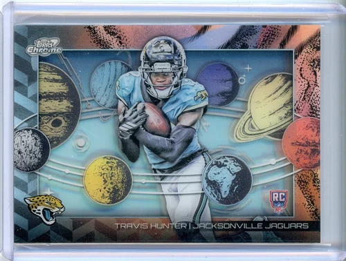 2025 Topps Cosmic Chrome Travis Hunter Base (RAW)