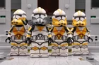 LEGO Star Wars Clones AVFigures 13th Battalion Troopers/Commander (Fallen Order)