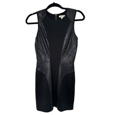 Silence + Noise Mini Dress Size XS Sleeveless Black Bodycon Sexy Night Out Party