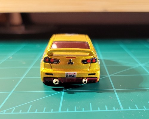 Hot Wheels Mitsubishi Lancer Evolution Custom Real Riders : KINGOFHARTZ Custom - Picture 3 of 5