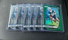 2024 Panini Prizm Marshawn Kneeland Rookie Green Prizm & 5 Base 6 Card Lot