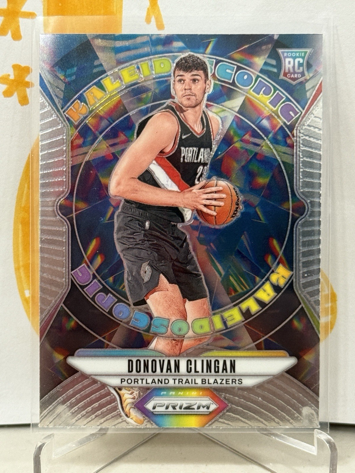 2024-25 Panini Prizm Donovan Clingan RC Kaleidoscopic #18