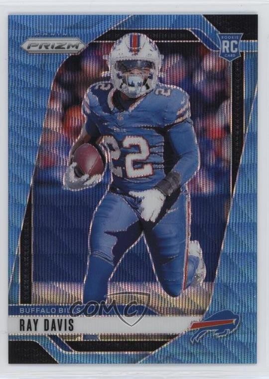 2024 Panini Prizm Rookies Blue Wave Prizm 149/230 Ray Davis #382 1t5