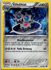 Pokémon Klikdiklak 77/108 Holo - Erforscher der Finsternis - Deutsch 2012