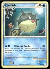 QWILFISH 50/123 UNCOMMON HEARTGOLD & SOULSILVER POKEMON LP