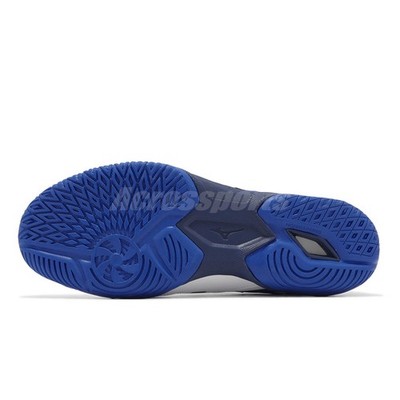 Mizuno Wave Kaiserburg 8 Wide White Blue Men Unisex Table Tennis
