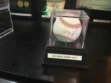 Autographed Dwight (Doc) Gooden Baseball, New York Mets