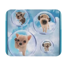 Cute Frutiger Aero Y2K Animals Aesthetic 9" x 8" Mouse Pad (Rectangle)