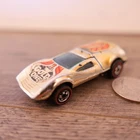 Original Hot Wheels Redline 1977 'The Gold One' Buzz-Off version in Shiny Gold