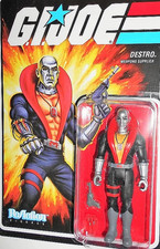 Gi Joe DESTRO Cobra Reaction figures 2021 super7 complete 1983 design
