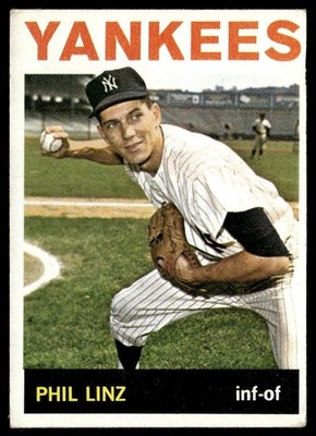 1964 Topps Phil Linz New York Yankees #344