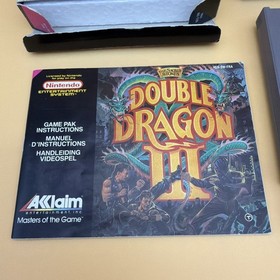 Jeu Nintendo NES - DOUBLE DRAGON III 3   - FRA - complet