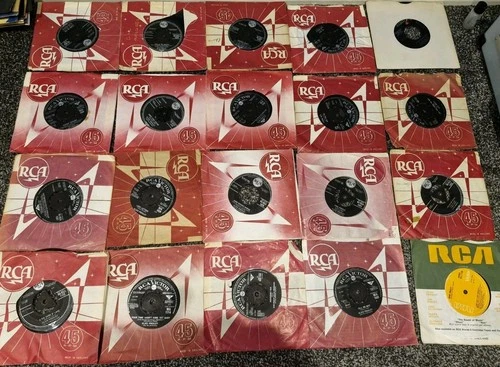 Elvis Presley Singles X 20 Please enlarge photos for titles