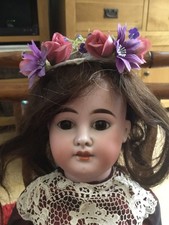 Pretty Large 23”58cm Antique Bisque Head Doll Armand Marseille 1894 AM Dep VGC