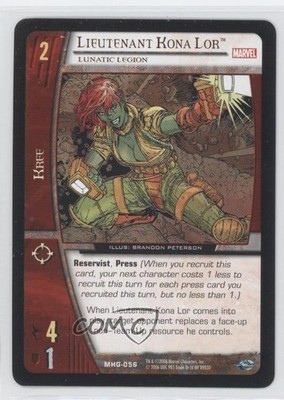 2006 VS System Marvel Heralds of Galactus Lieutenant Kona Lor (Lunatic Legion)