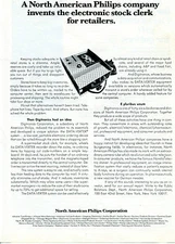 1969 Print Ad of North American Philips Corporation DATA-VERTER System