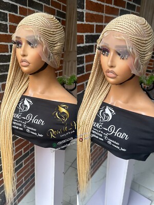 Braided wigs for black women,Handmade,Lemonade Braid,Micro twist,Micro Braid,Wig