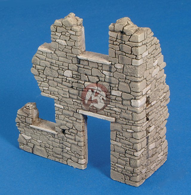 Royal Model 1/72 Building Ruin Section in Battle of the Bulge Ardennes WWII 548