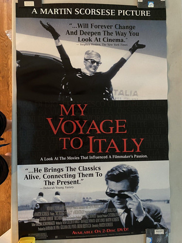 My Voyage to Italy video release poster - 40 x 26 - Rolled
