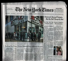 New York Times, Fri Dec 17 2021, Project Veritas FBI Scandal, Omicron 122721WEEM