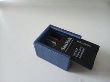 24x SLOTS MICRO SD AND SD MEMORY CARD HOLDER STORAGE ORGANIZER