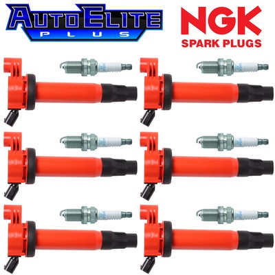 Fit 04-08 Toyota Solara Sienna UF506 Energy Ignition Coil & 6 NGK Spark Plug
