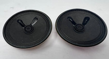 Lot of (2)  Round Paper Cone Magnetic Speakers 3" Inch 8&Omega;2W Fast Free Shipping!