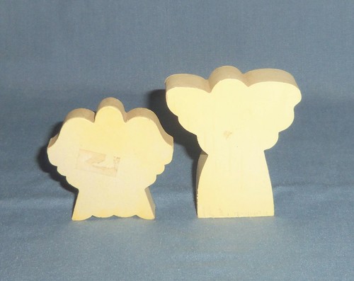 Lot 6 Wood Wooden Nativity Scene Figurines Camel Sheep Angel Jesus Cross Tree - Picture 7 of 7
