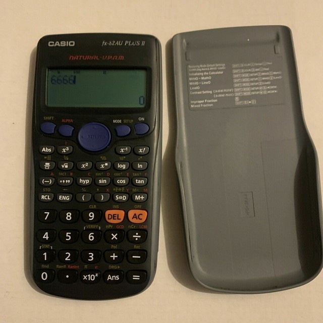 casio fx 82au plus ii programmable calculator