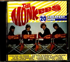 THE MONKEES 20 GREATEST HITS ADD MPV 5544 1994 CD Nesmith,Tork,Dolenz,Jones