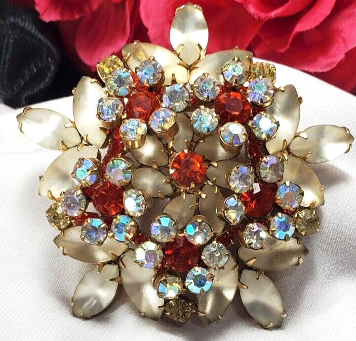 Julianneページ Triangle Layered Juliana Aurora Rhinestone Vintage Gold