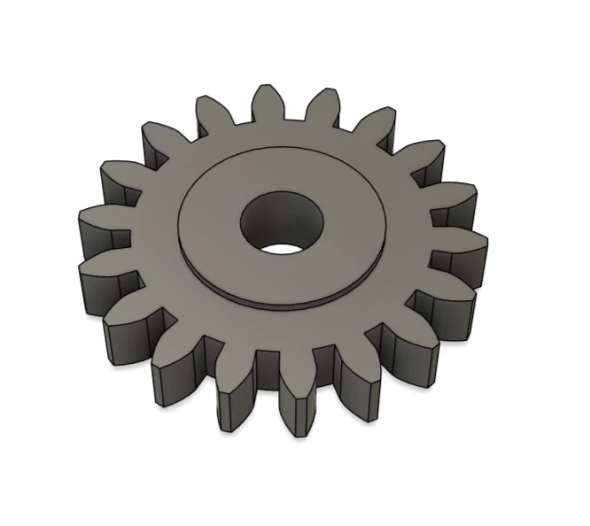 RAILTRAX 3D printed replacement Minitrix Warship Final Drive Gears