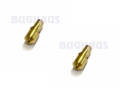 GENUINE REDLINE WEBER IDLE JETS FOR ICT / ICH CARBS! SIZE - 60! 2 PCS! FREE SHIP