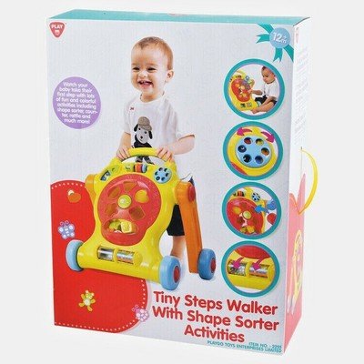 tiny steps walker with shape sorter activities