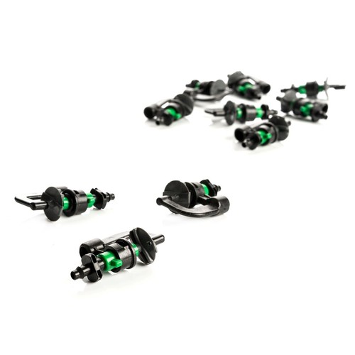 10x Sistema De Micro-Goteo Aspersor Rotativo Con Soporte 16mm Sistema De Riego - Imagen 8 de 8