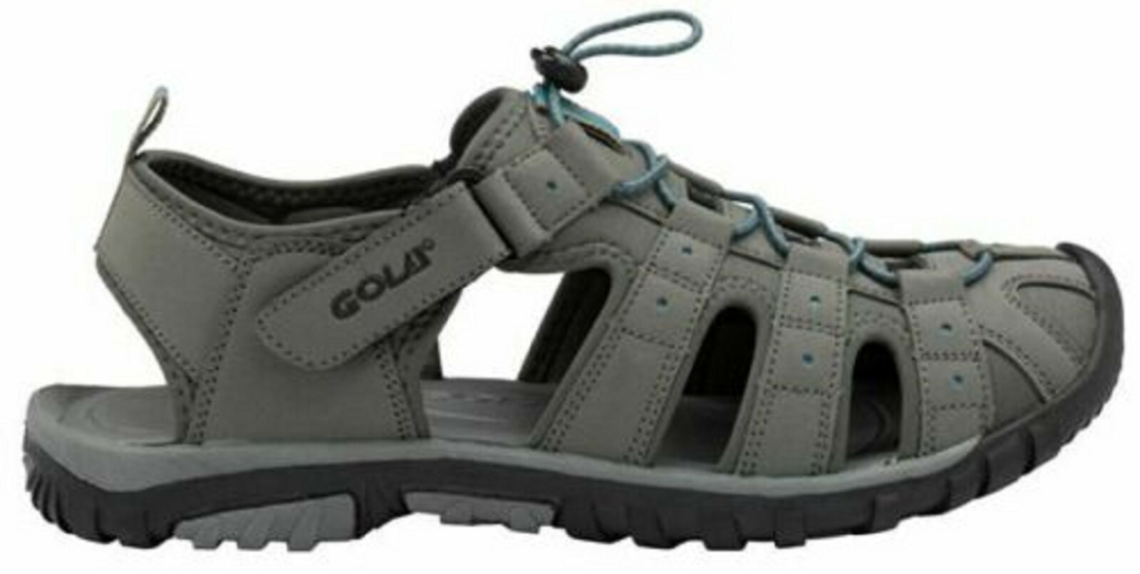 Mens Gola Walking Sandals Sports Outdoor Trekking Hiking Shoes Shingle Grey Blue eBay