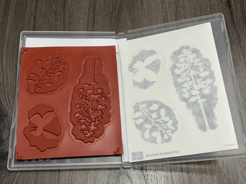 Stampin Up Amazing Silhouettes Rubber Stamp Set - New - Crafts Card Projects - Picture 2 of 5