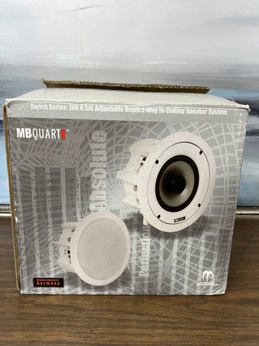 ZUR 6.5 IC DM MB QUART:6X1/2"SPEAKER IN CEILING 2 WAY COAXIAL DUAL MONO (SINGLE) - Picture 11 of 15