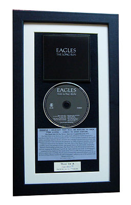 EAGLES The Long Run CLASSIC CD Album GALLERY QUALITY FRAMED+EXPRESS GLOBAL SHIP