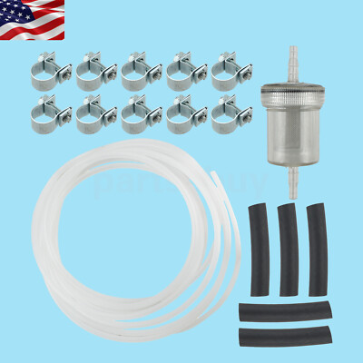 Inline Fuel Filter Hose Pipe Line Clamps For Webasto Eberspacher Diesel Heater