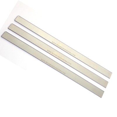 305 x 25 x 3 mm wiederschärfbar HSS Hobelklingen 1 Paar