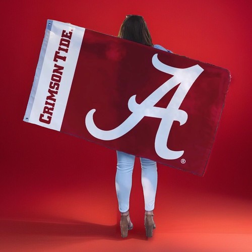 The University of Alabama Crimson Tide™️ Flag ~ 3x5 Feet ~ Desert Cactus®️ - Picture 2 of 12