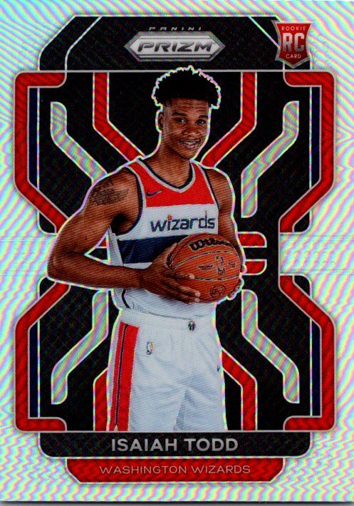 2021-22 Panini Prizm #299 Isaiah Todd Silver