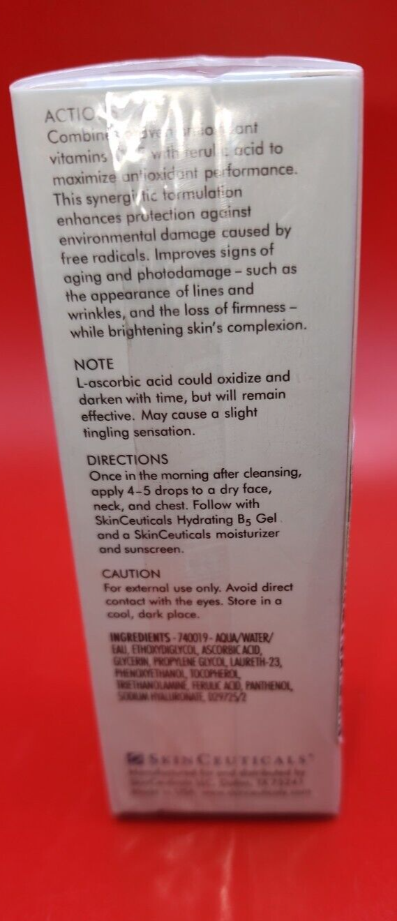 SkinCeuticals C E Ferulic With 15 Lascorbic Acid Serum 1 fl oz EXP