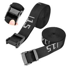 Gymnastics Rings Straps with 15 FT Adjustable Number Buckle for Pull-Up Bar W...