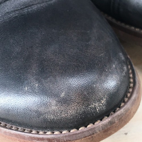Aldo Shoes Mens 10 Oxford Black Leather Cap Toe Cuban Lace Up Casual Comfort - 第 4/15 張圖片