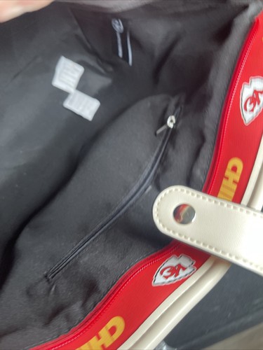 Kansas City Chiefs Women’s Purse Tote Hand Bag NFL Authentic Littlearth New NICE - Picture 9 of 12
