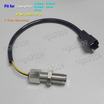 Fit for   C6.4 E320B E320C E320D E312B E312C Revolution Speed Sensor 196-7973 #A